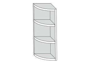 19.30.0р Полка угловая (h=913) радиусная  ЛДСП УНИ в Кировграде - kirovgrad.магазин96.com | фото
