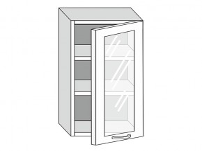 19.50.3 Шкаф настенный (h=913) на 500мм с 1-ой стекл. дверцей в Кировграде - kirovgrad.магазин96.com | фото
