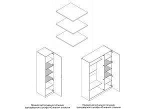Комплект полок шкафа 1 дверного или 3 дверного в Кировграде - kirovgrad.магазин96.com | фото