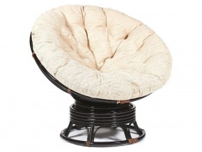 Кресло-качалка Papasan w 23/01 B с подушкой Antique brown, ткань Старт в Кировграде - kirovgrad.магазин96.com | фото