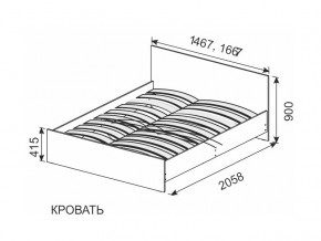 Кровать 1600х2000 ортопедическое основание в Кировграде - kirovgrad.магазин96.com | фото