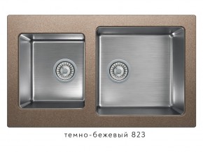 Мойка комбинированная Tolero twist TTS-840 Темно-бежевый 823 в Кировграде - kirovgrad.магазин96.com | фото