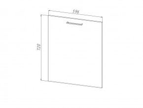 П 60 Комплект для посудомоечной машины 600 мм (цоколь + фасад) ЛДСП в Кировграде - kirovgrad.магазин96.com | фото
